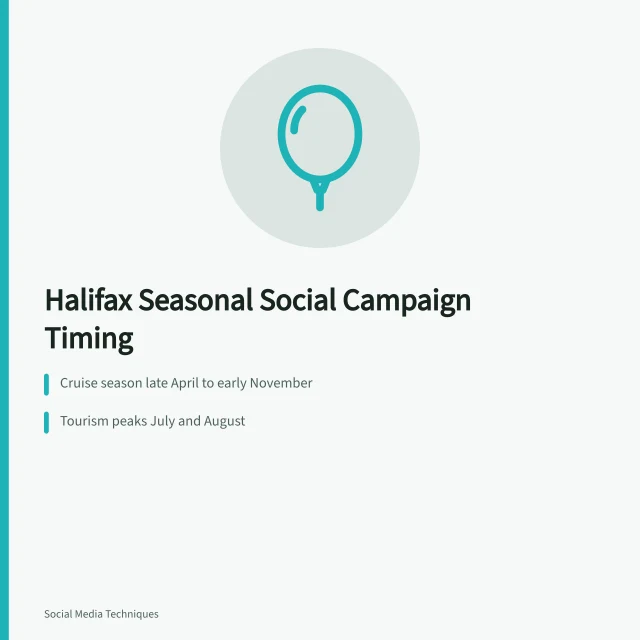 Calendar icon for Halifax seasonal social campaign timing. What Halifax small businesses should know about seasonal social campaigns